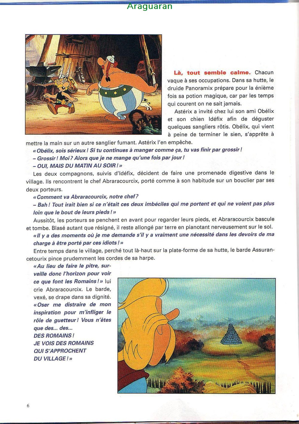 Album Animation - Astérix - 05 - Astérix et les indiens 4 livres bd revues bandes dessinees album animation asterix 05 asterix et les indiens