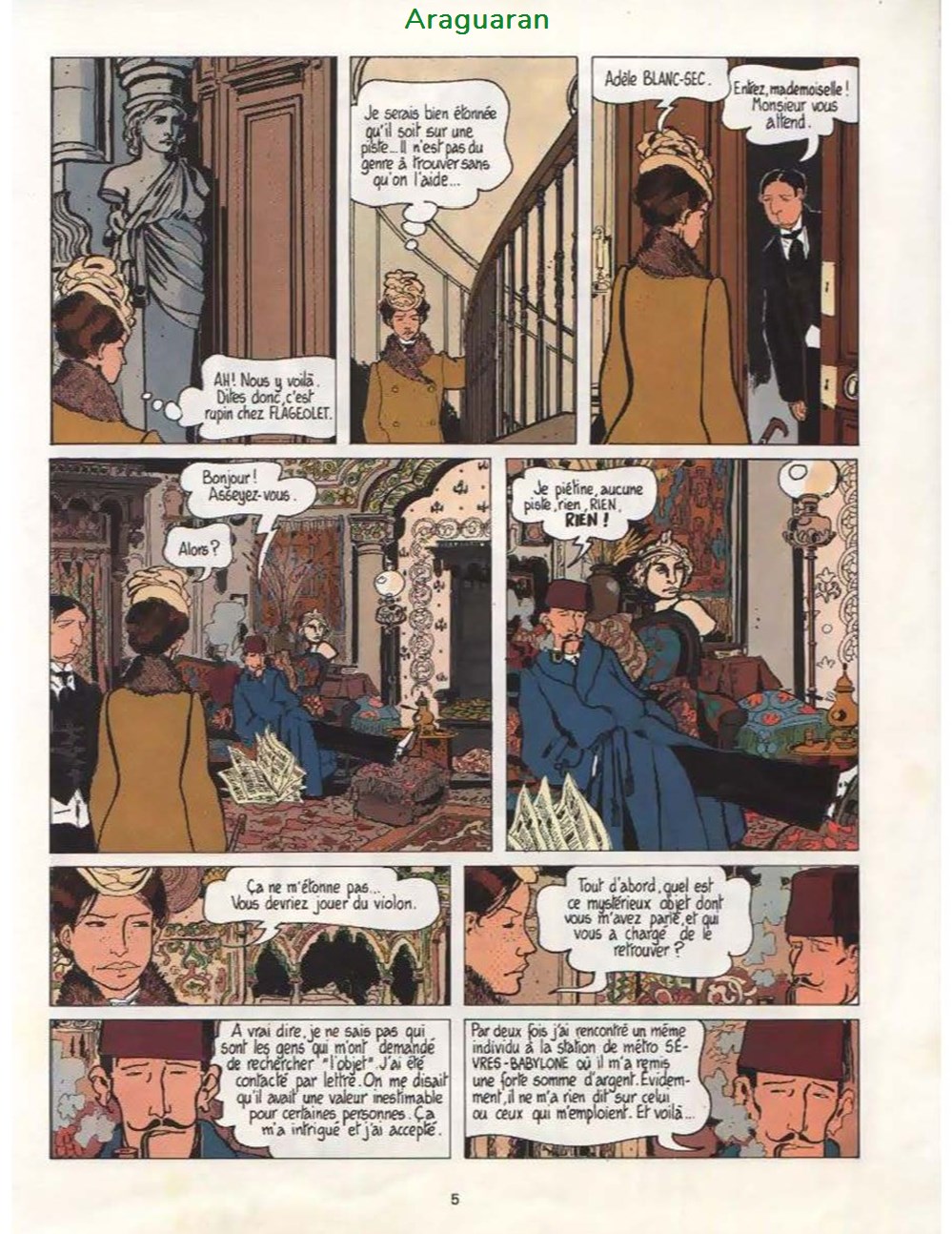 Album - Adèle Blanc Sec - 02 - Le démon de la Tour Eiffel 4 livres bd revues bandes dessinees album adele blanc sec 02 le demon de la tour eiffel