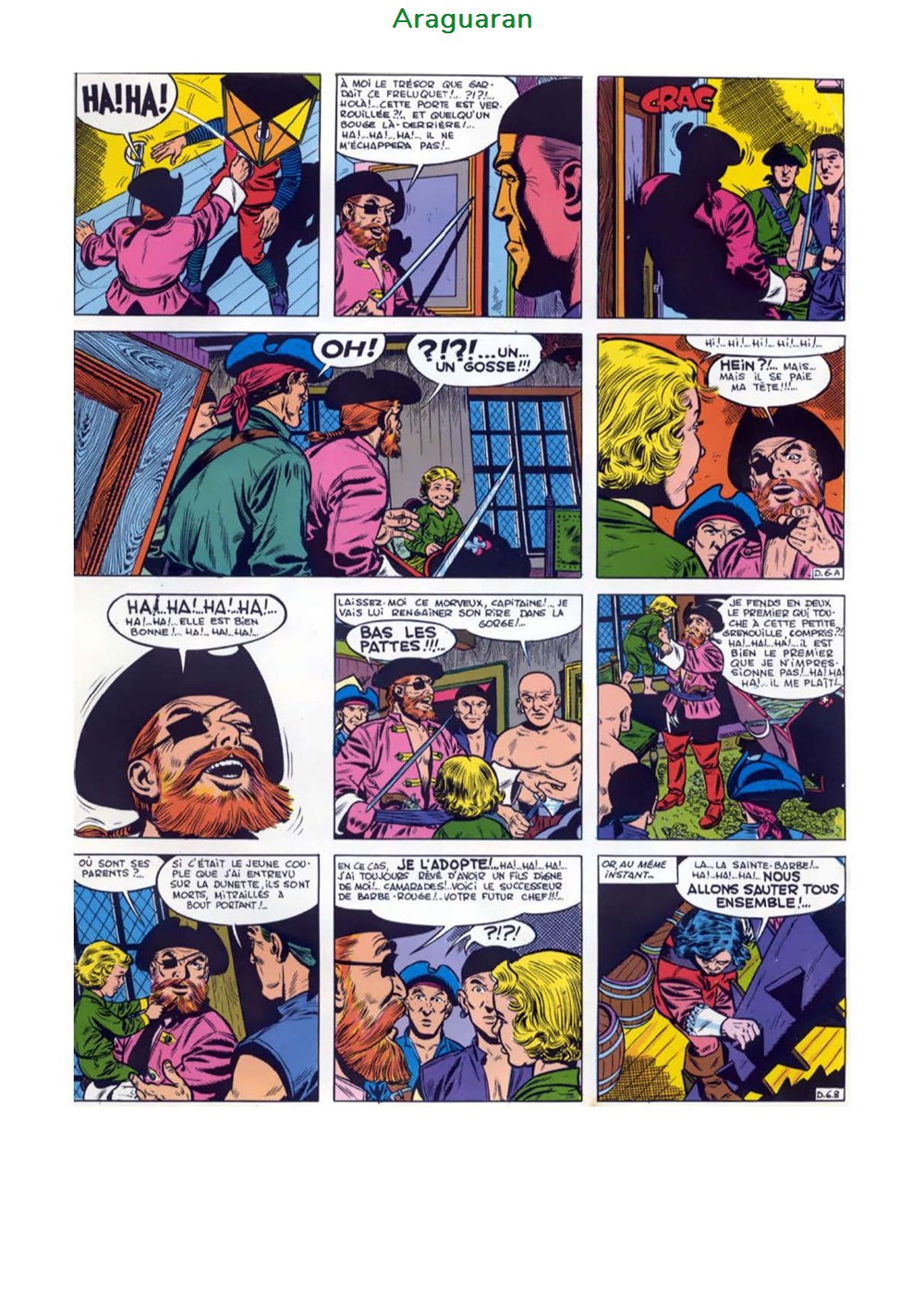 livres bd revues bandes dessinees album barbe rouge 01 le demon des caraibes