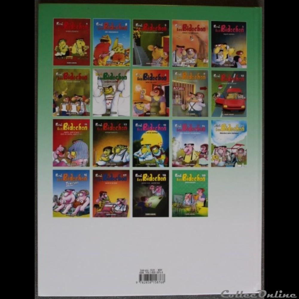 Les Bidochon - 19 - Les Bidochon internautes - EO 2008 livres bd revues bandes dessinees les bidochon 19 les bidochon internautes eo 2008