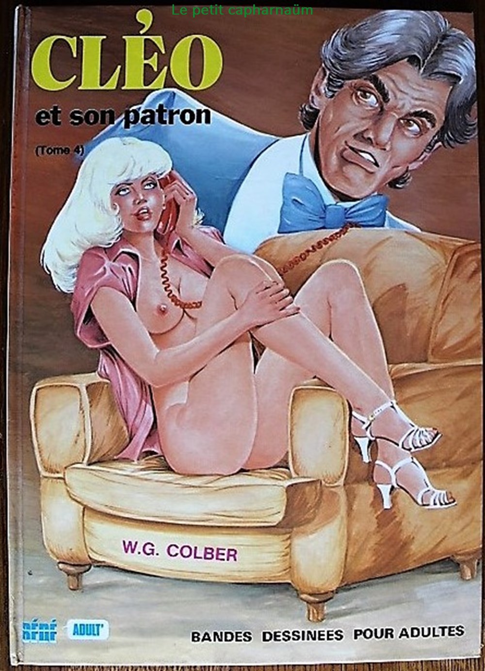 livres bd revues bandes dessinees cleo 04 cleo et son patron reed 1990