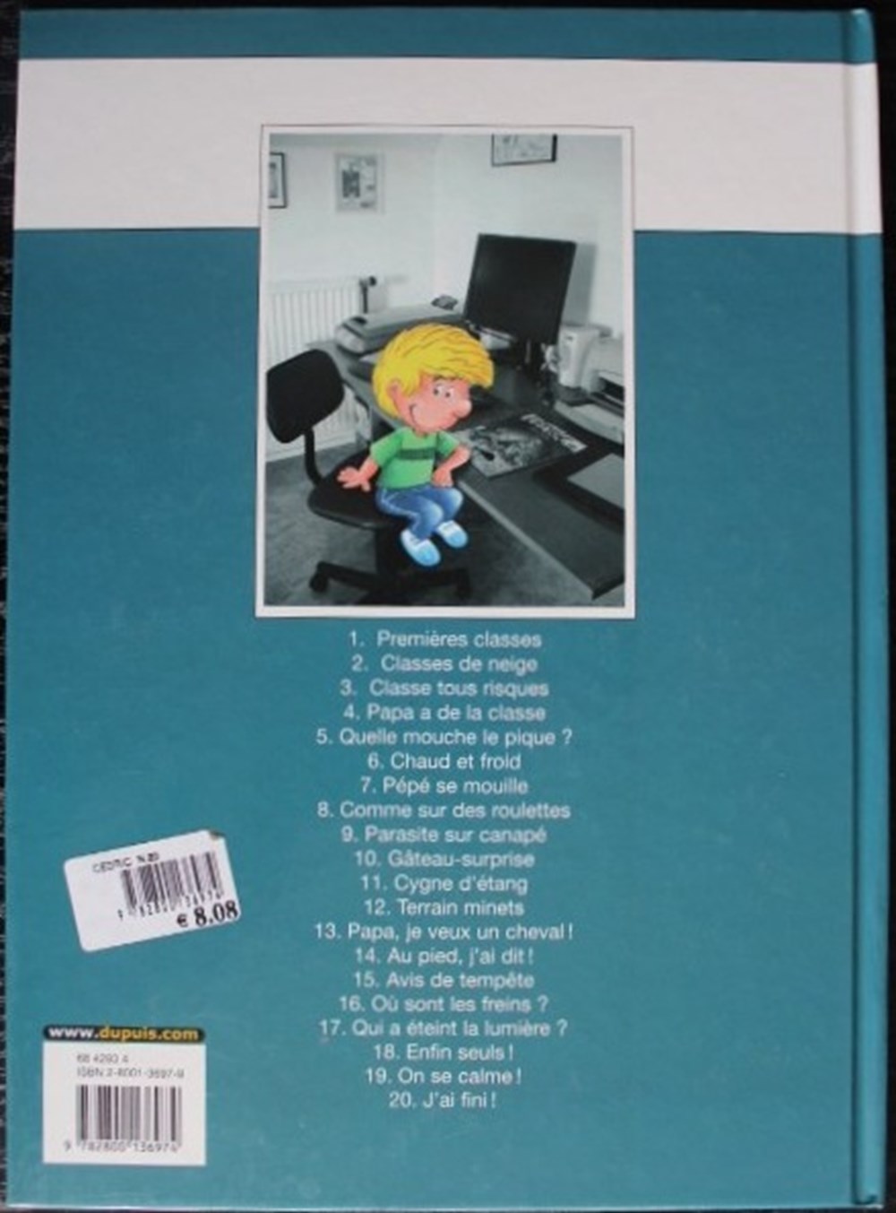 Cédric - 20 - J'ai fini ! - EO 2005 livres bd revues bandes dessinees cedric 20 ai fini eo 2005