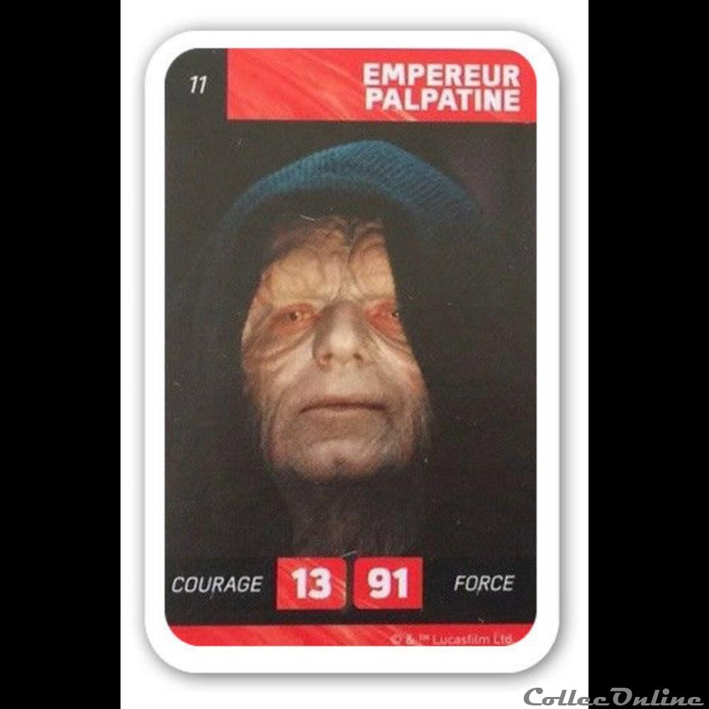 11 - Empereur Palpatine jeux jouet jeu de carte collectionner 11 empereur palpatine