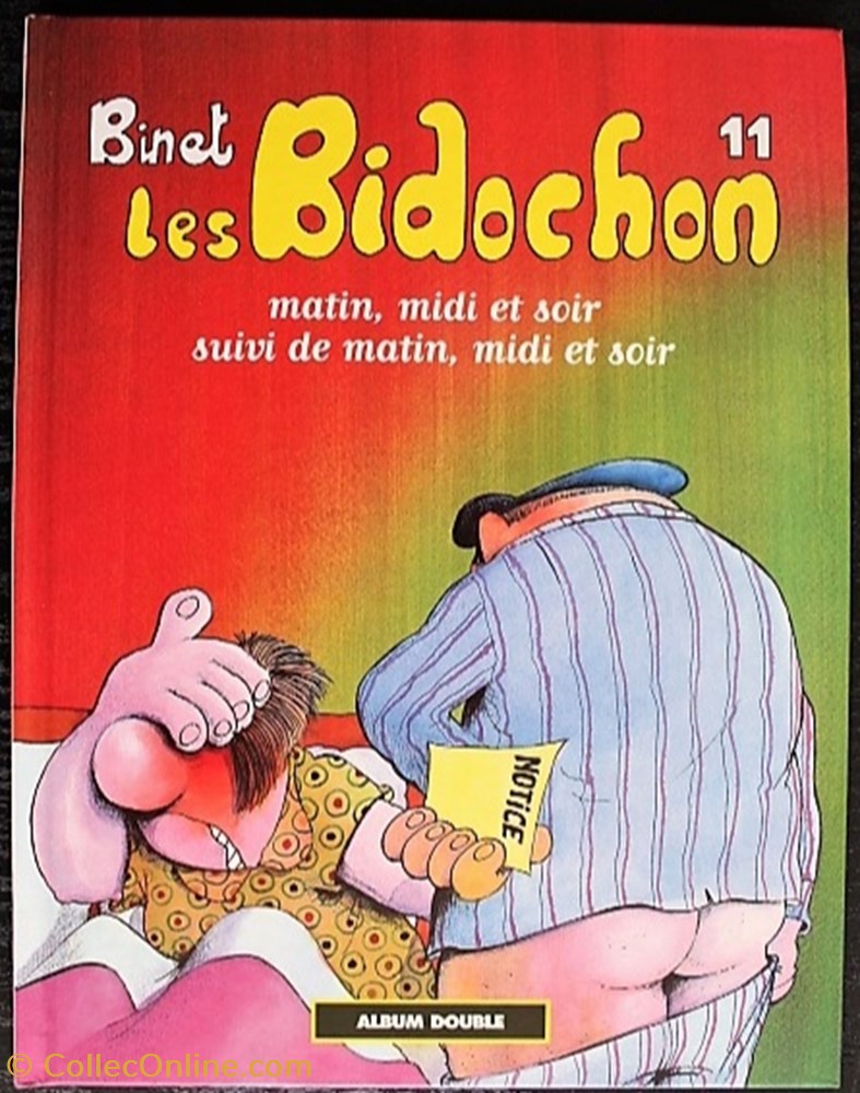 Les Bidochon - FL 06 - Matin, midi et soir ... / télespectateurs - Rééd. 2001 livres bd revues bandes dessinees les bidochon fl 06 matin midi et soir telespectateurs reed 2001