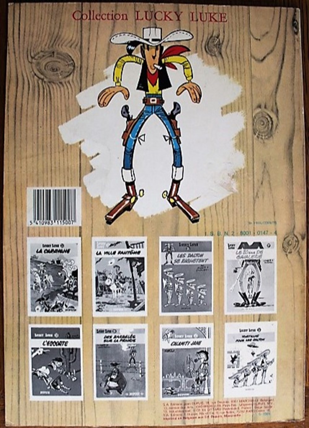 livres bd revues bandes dessinees lucky luke 08 lucky luke et phil defer reed 1985