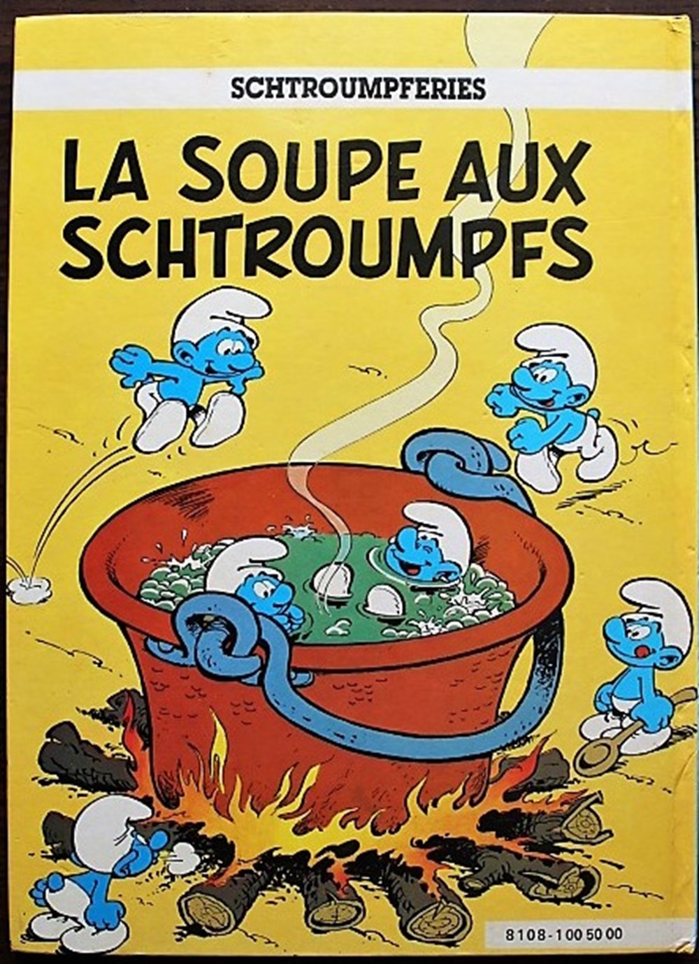 Les schtroumpfs - INT 05 - Le schtroumpfissime / La soupe aux schtroumpfs livres bd revues bandes dessinees les schtroumpfs int 05 le schtroumpfissime la soupe aux schtroumpfs