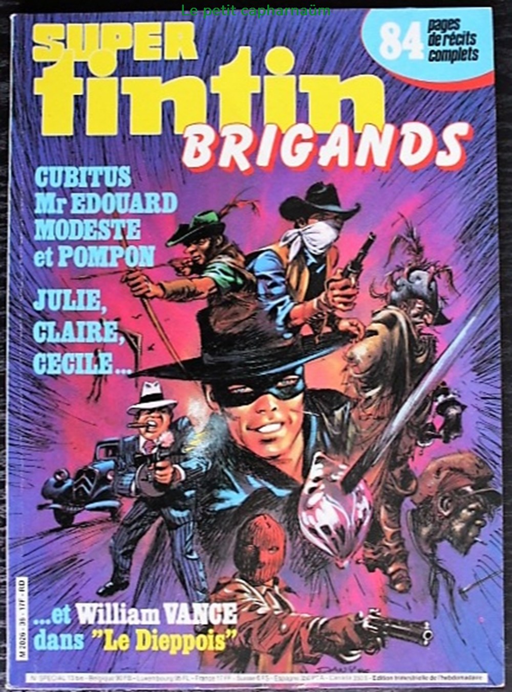 Tintin Super - 36 - Spécial Brigands livres bd revues tintin super 36 special brigands