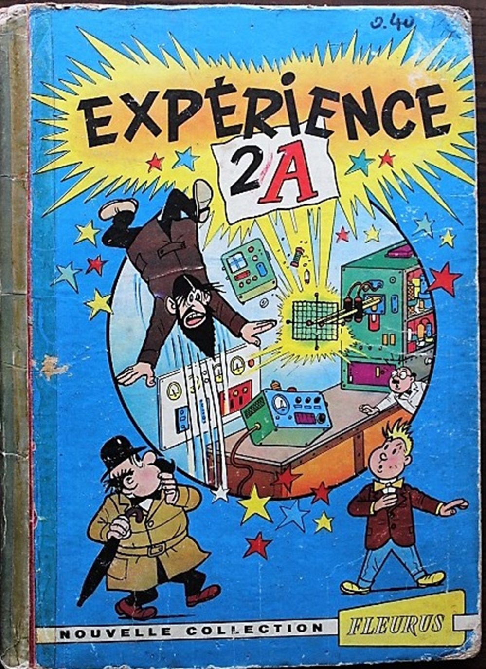 Pat Rac Reporter - 01 - Expérience 2A - EO 1959 livres bd revues bandes dessinees pat rac reporter 01 experience 2a eo 1959