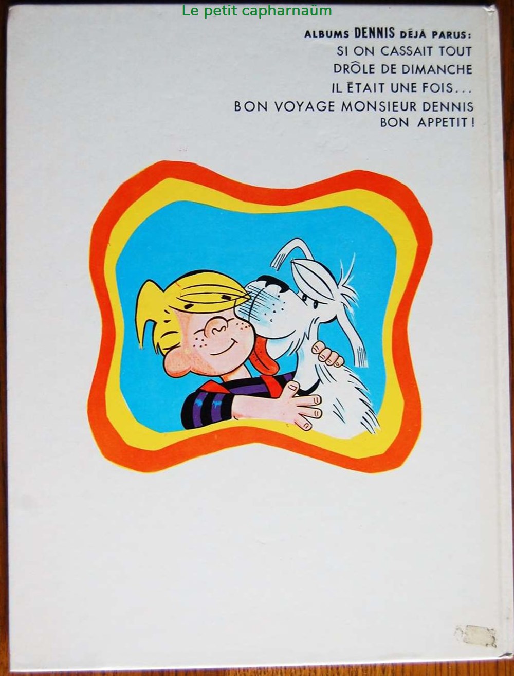 Dennis la malice - 7 - Top secret - EO 1974 livres bd revues bandes dessinees dennis la malice 7 top secret eo 1974