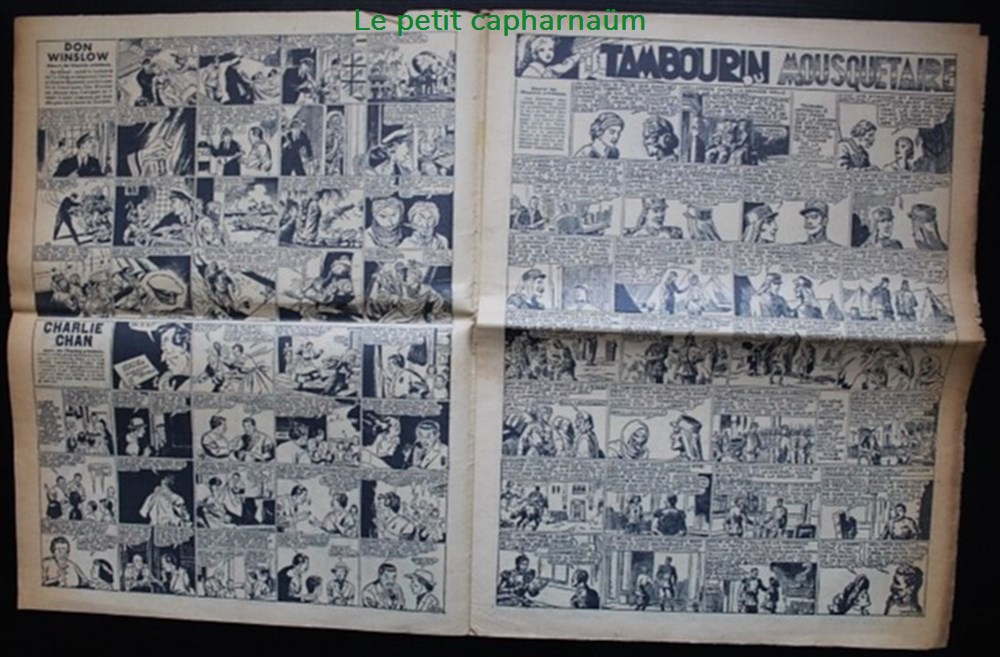 L'aventureux - 6 ème année - N°16 - 20 avril 1941 2 livres bd revues vieux journaux l aventureux 6 eme annee n 16 20 avril 1941
