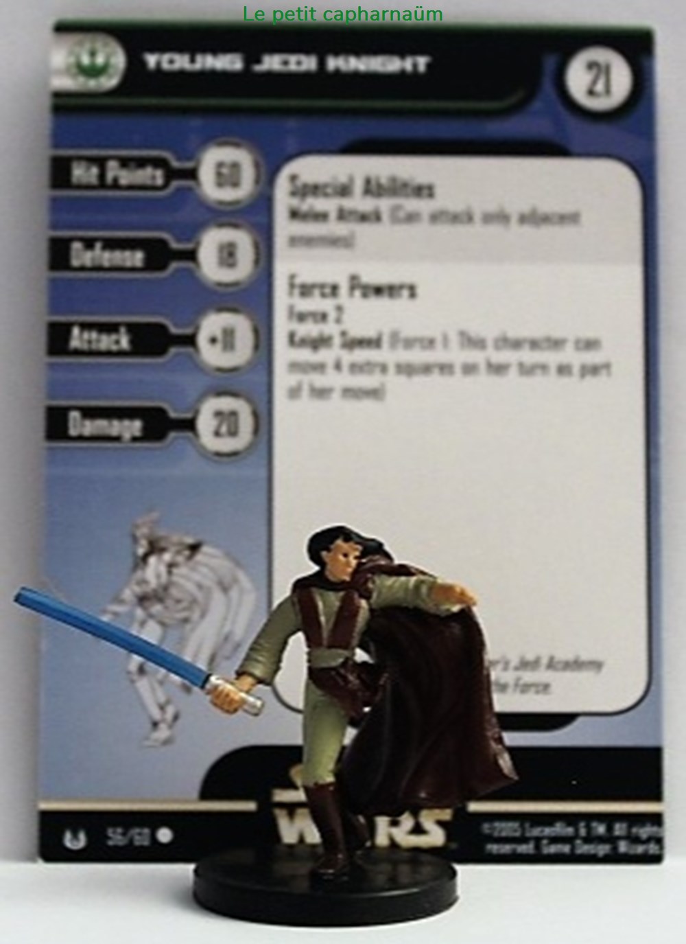 04 Universe - 56/60 - Young Jedi Knight - Commune 2 figurines cinema star wars 04 universe 56 60 young jedi knight commune
