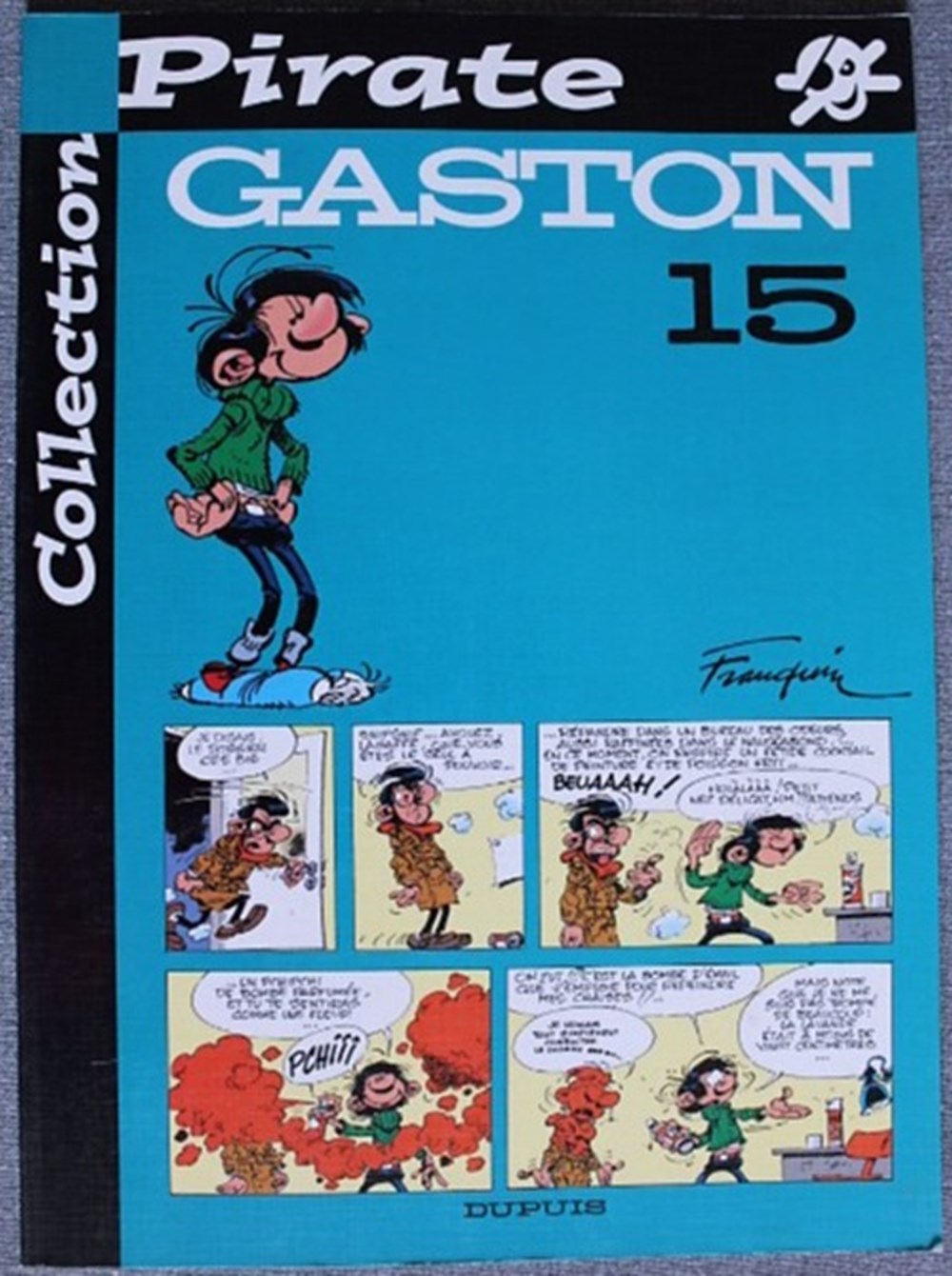 Gaston - Edition 40° anniversaire - 15 - Rééd. 2001 livres bd revues bandes dessinees gaston edition 40 anniversaire 15 reed 2001