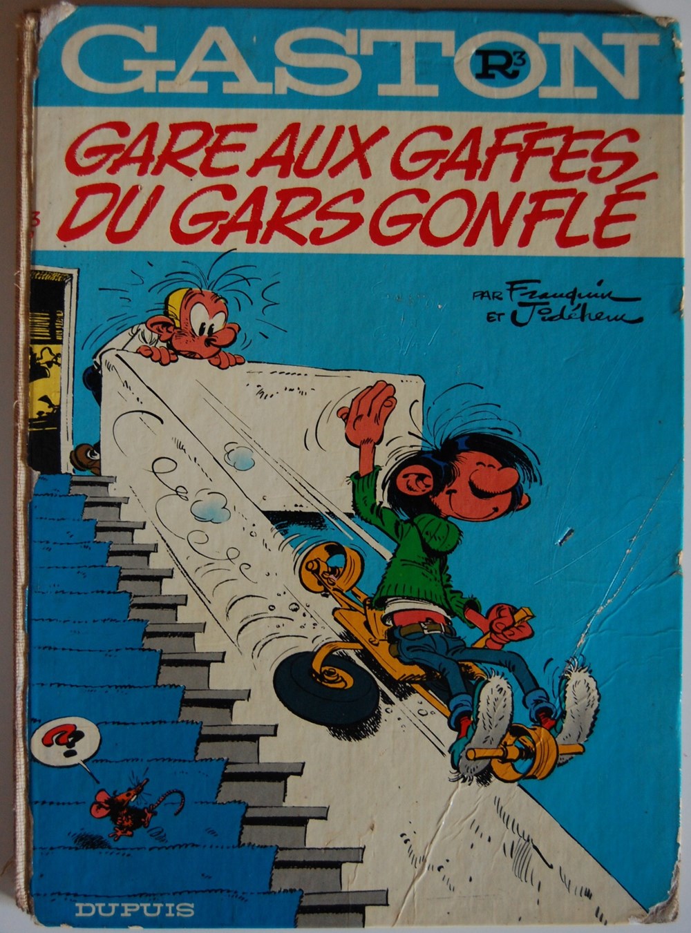 Gaston - R3 - Gare aux gaffes du gars gonflé - EO 1973 livres bd revues bandes dessinees gaston r3 gare aux gaffes du gars gonfle eo 1973