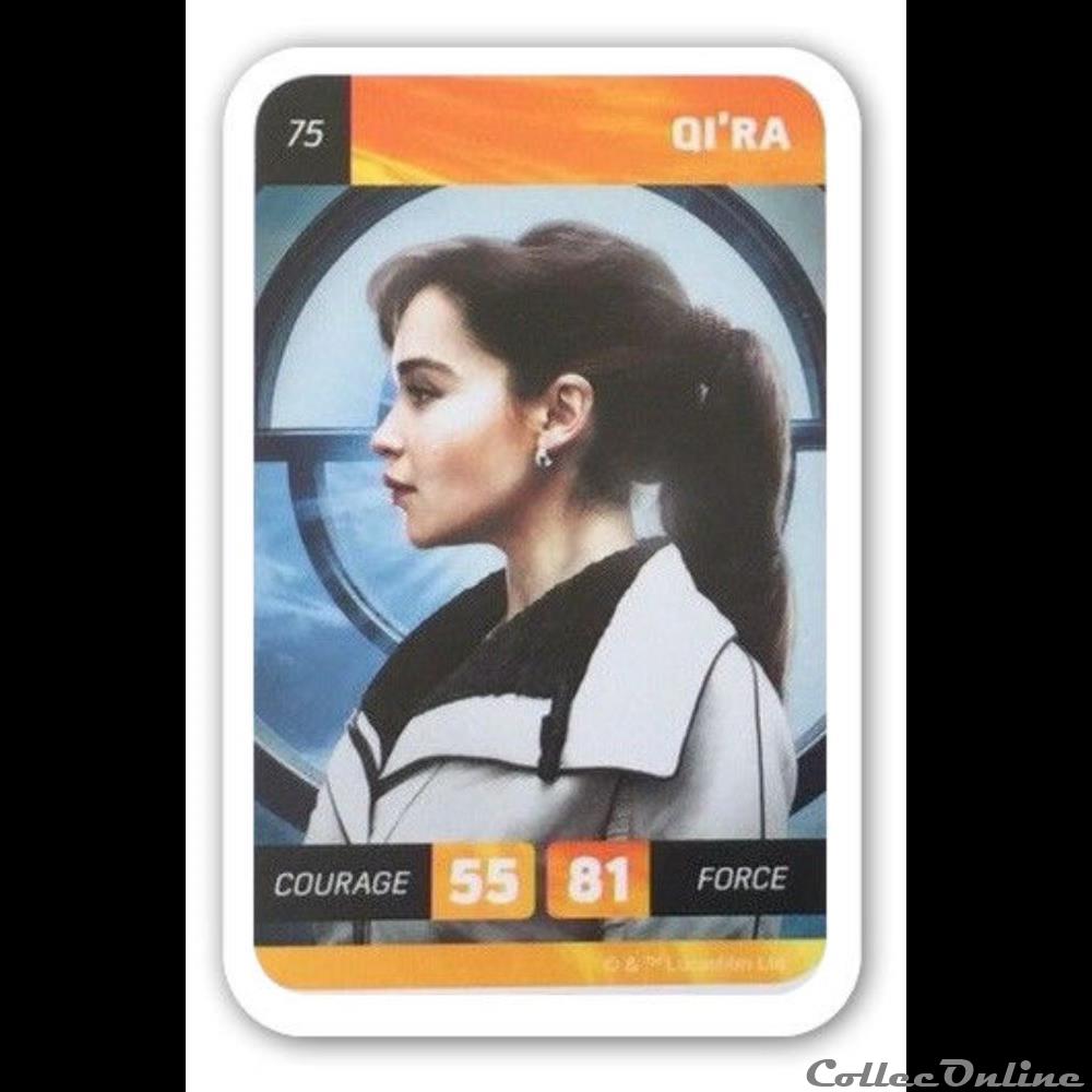 75 - Qi'Ra jeux jouet jeu de carte collectionner 75 qra