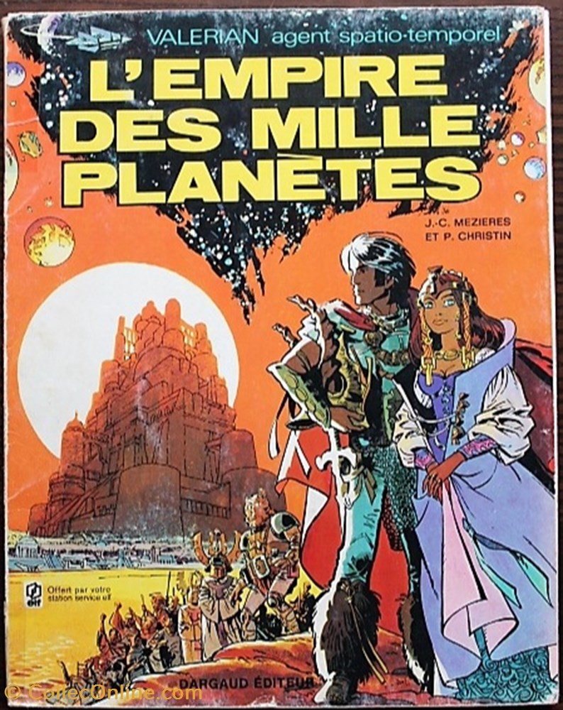 Valerian - 02 - L'empire Des Mille Planètes - Rééd. Pub Elf