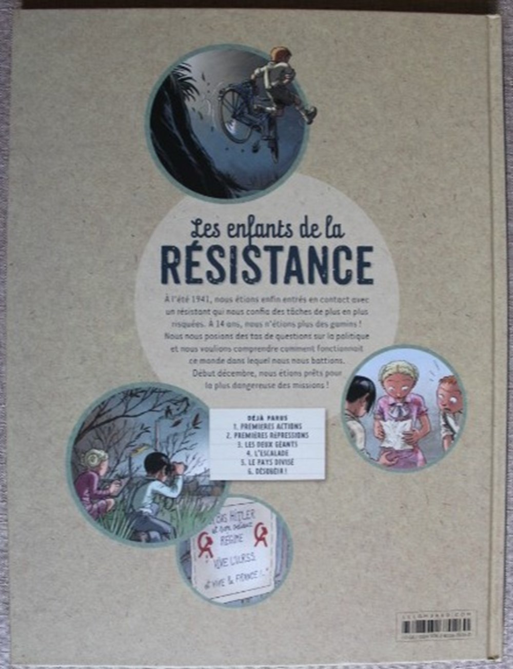 Les enfants de la résistance - 03 - Les deux géants - Rééd. 2020 livres bd revues bandes dessinees les enfants de la resistance 03 les deux geants reed 2020