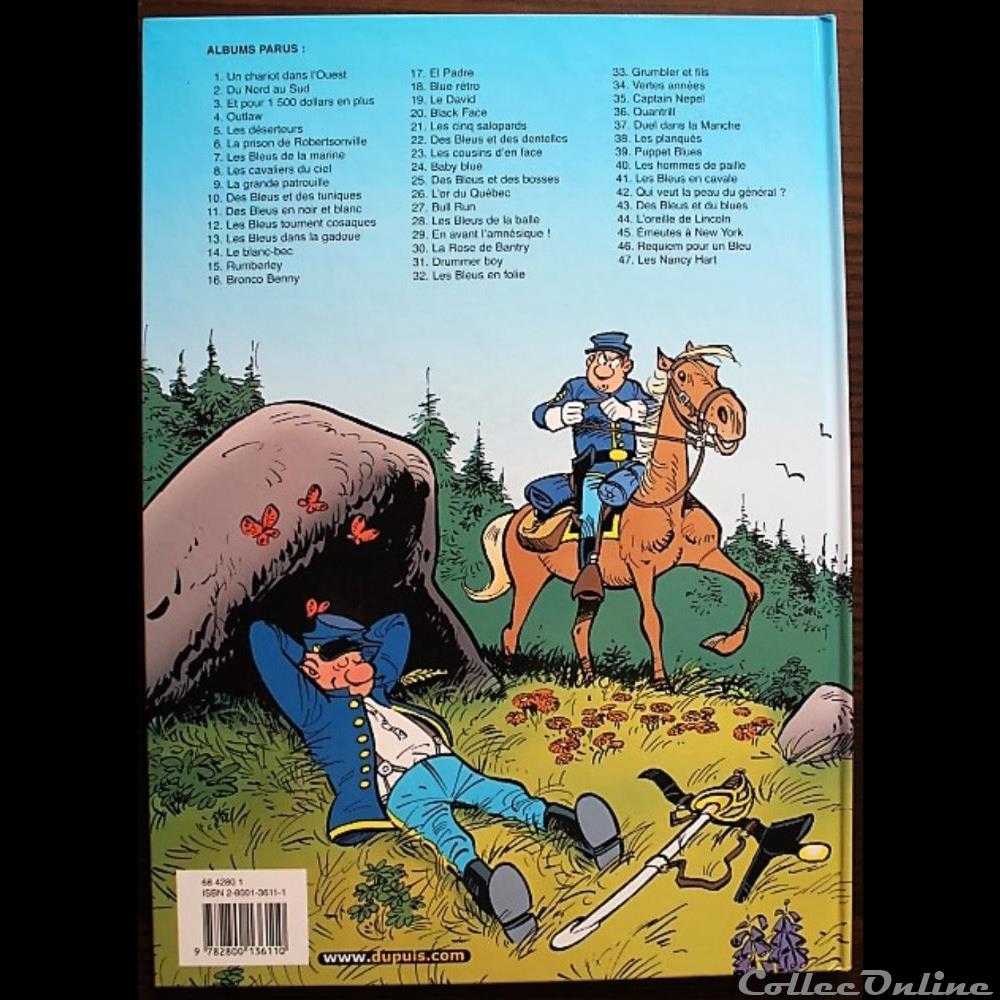 livres bd revues bandes dessinees les tuniques bleues 36 quantrill reed 2004