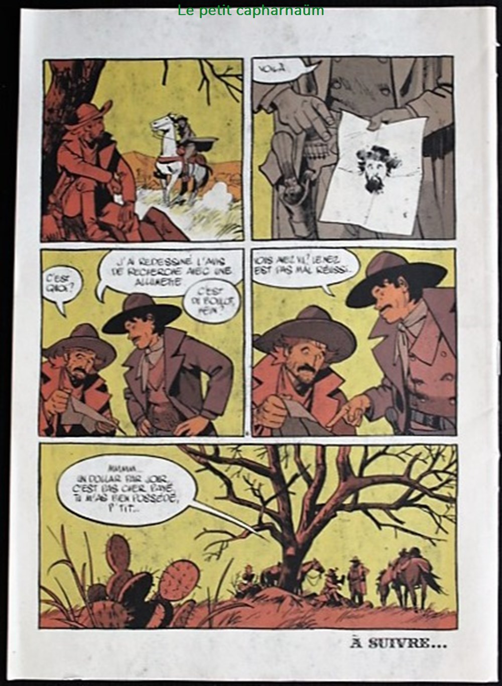 Texas Cowboys - 01 - Hell's half acre - EO 2011 mini-récits Spirou livres bd revues bandes dessinees texas cowboys 01 hell s half acre eo 2011 mini recits spirou