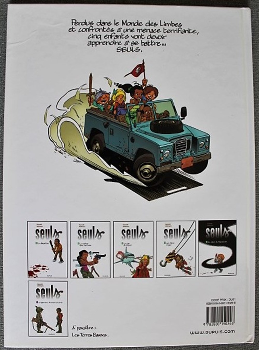 Seuls - 06 - La quatrième dimension et demie - EO 2011 livres bd revues bandes dessinees seuls 06 la quatrieme dimension et demie eo 2011
