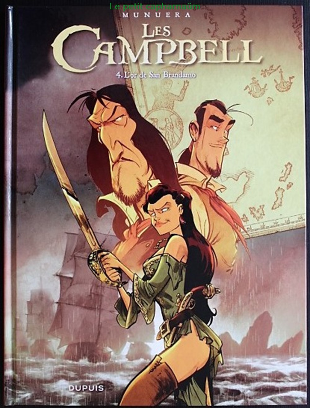 Les Campbell - 04 - L'or de San Brandamo - EO 2016 livres bd revues bandes dessinees les campbell 04 or de san brandamo eo 2016