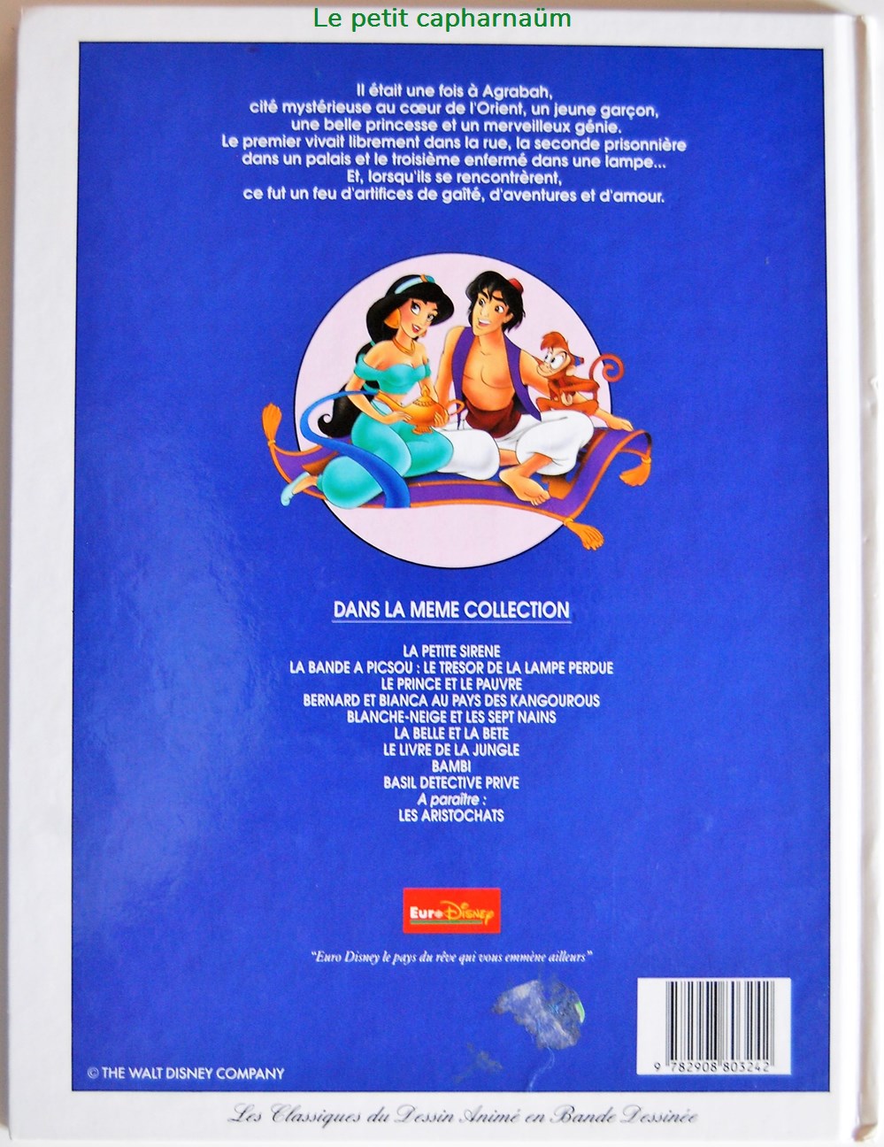 BD - 037 - 10 - Aladdin - Rééd. Dargaud 1993 livres revues bandes dessinees bd 037 10 aladdin reed dargaud 1993