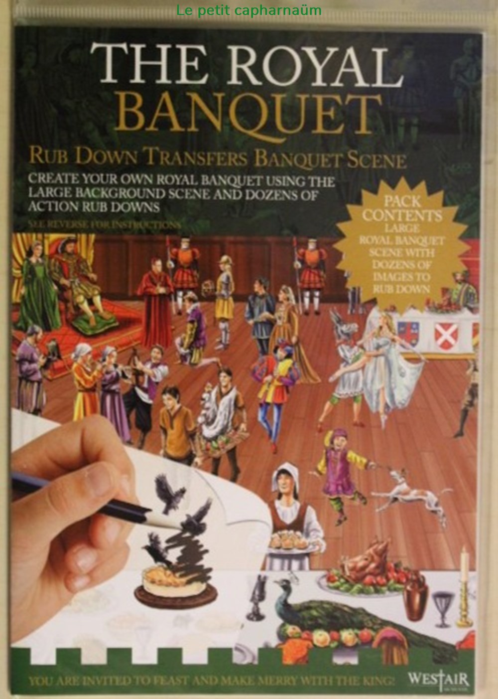 Décorama - Westair - Le banquet royal divers decorations magnets autocollants decalcomanies decorama westair le banquet royal