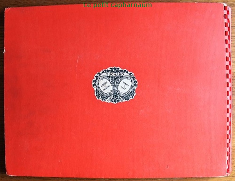Album Suchard - La vie fière et joyeuse des scouts 8 documents anciens chromos images alimentaires album suchard la vie fiere et joyeuse des scouts
