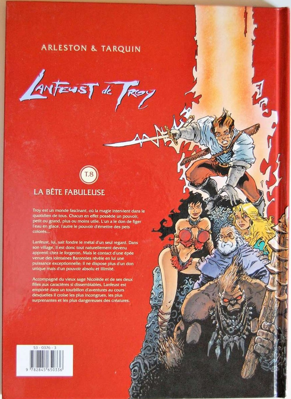 Lanfeust de Troy - 08 - La bête fabuleuse - EO 2000 livres bd revues bandes dessinees lanfeust de troy 08 la bete fabuleuse eo 2000