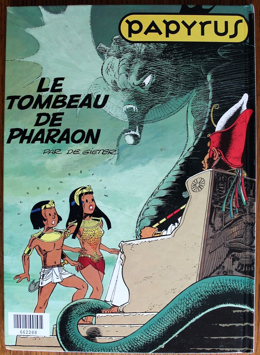 Papyrus - FL 03 - Le colosse sans visage / Le tombeau de pharaon - Album double livres bd revues bandes dessinees papyrus fl 03 le colosse sans visage le tombeau de pharaon album double