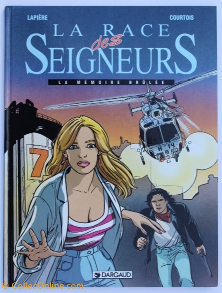 Album - La race des seigneurs - La mémoire brûlée - EO 1995 livres bd revues bandes dessinees album la race des seigneurs la memoire brulee eo 1995