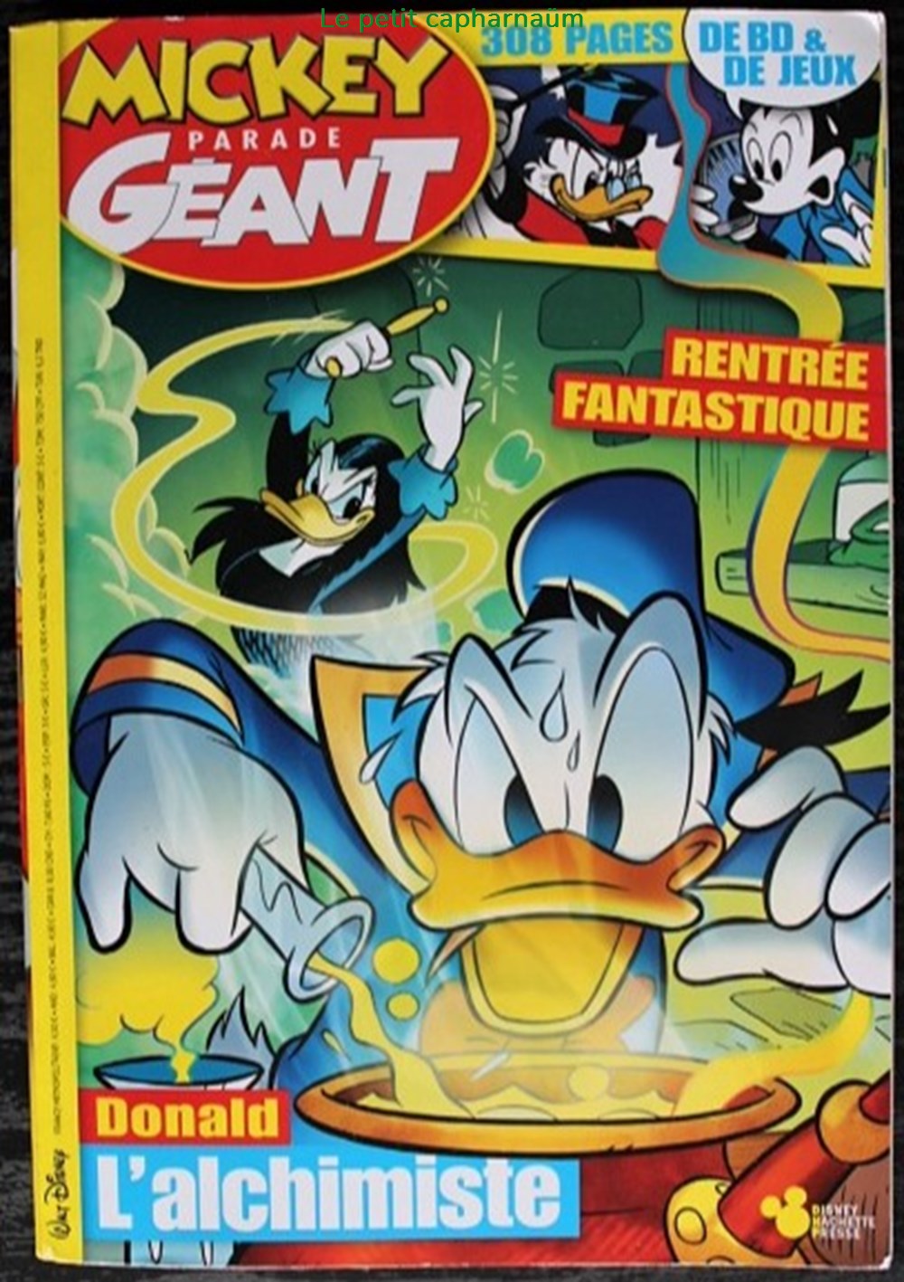 Mickey Parade (2ème série) - N°354 - Donald l'alchimiste livres bd revues mickey parade 2eme serie n 354 donald alchimiste