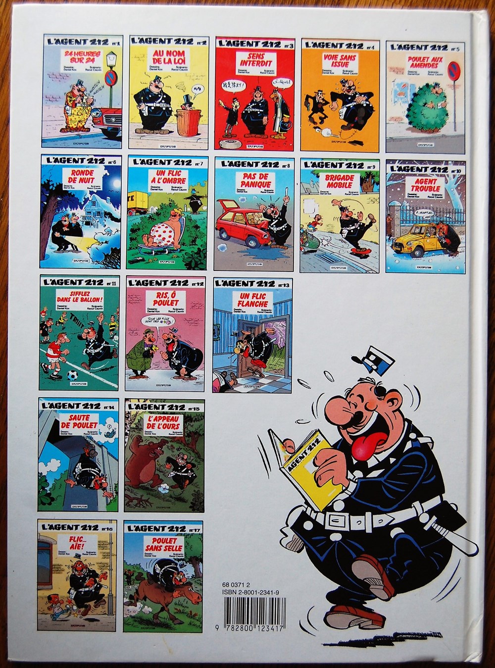 L'agent 212 - 18 - Poulet rôti - EO 1996 livres bd revues bandes dessinees l agent 212 18 poulet roti eo 1996