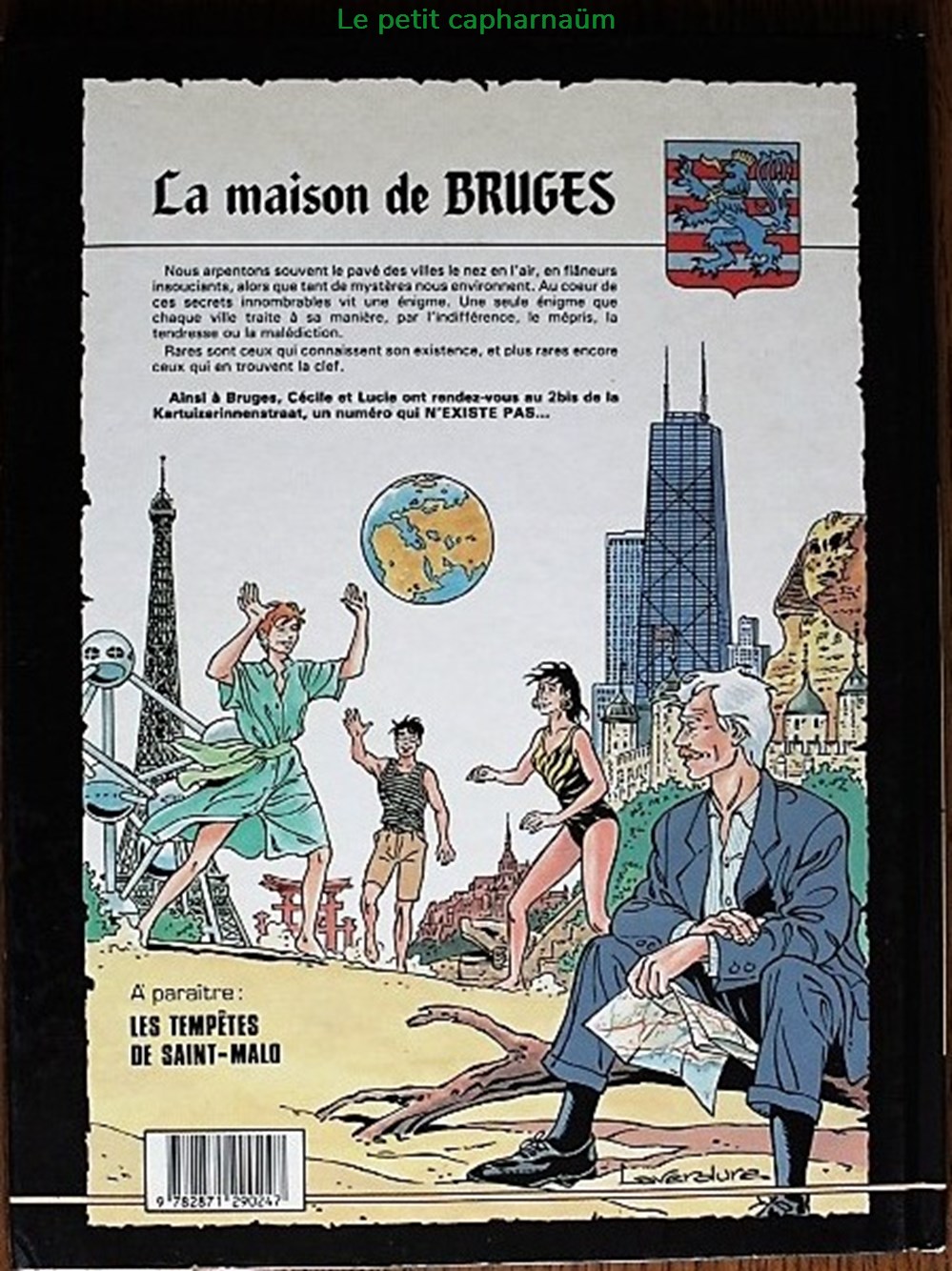Les Chroniques de l'impossible - 1 - La maison de Bruges - EO 1987 livres bd revues bandes dessinees les chroniques de impossible 1 la maison de bruges eo 1987