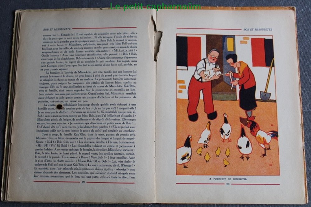 livres bd revues bob et miaoulette edition larousse 1931