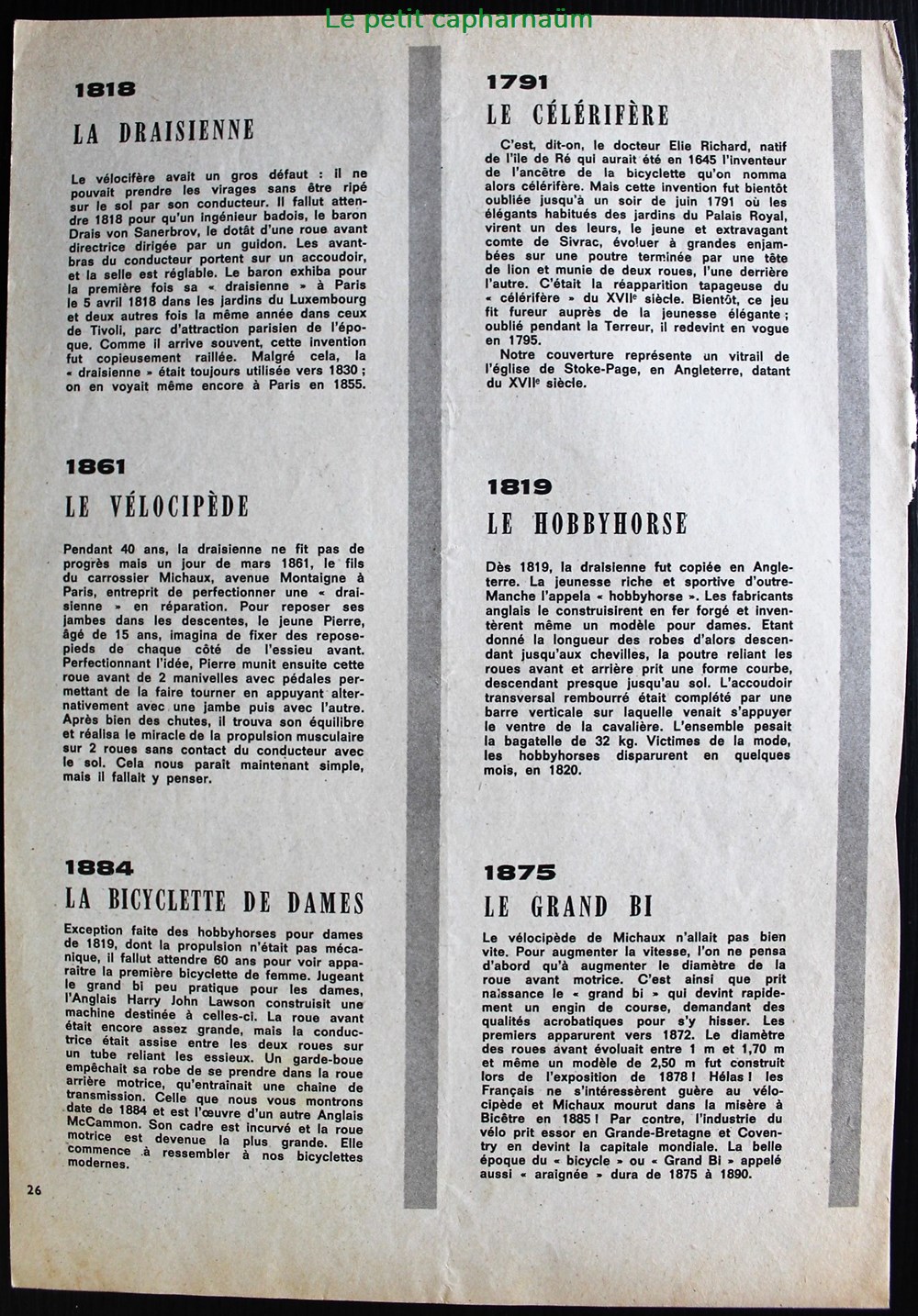 documents anciens chromos planches images la bicyclette