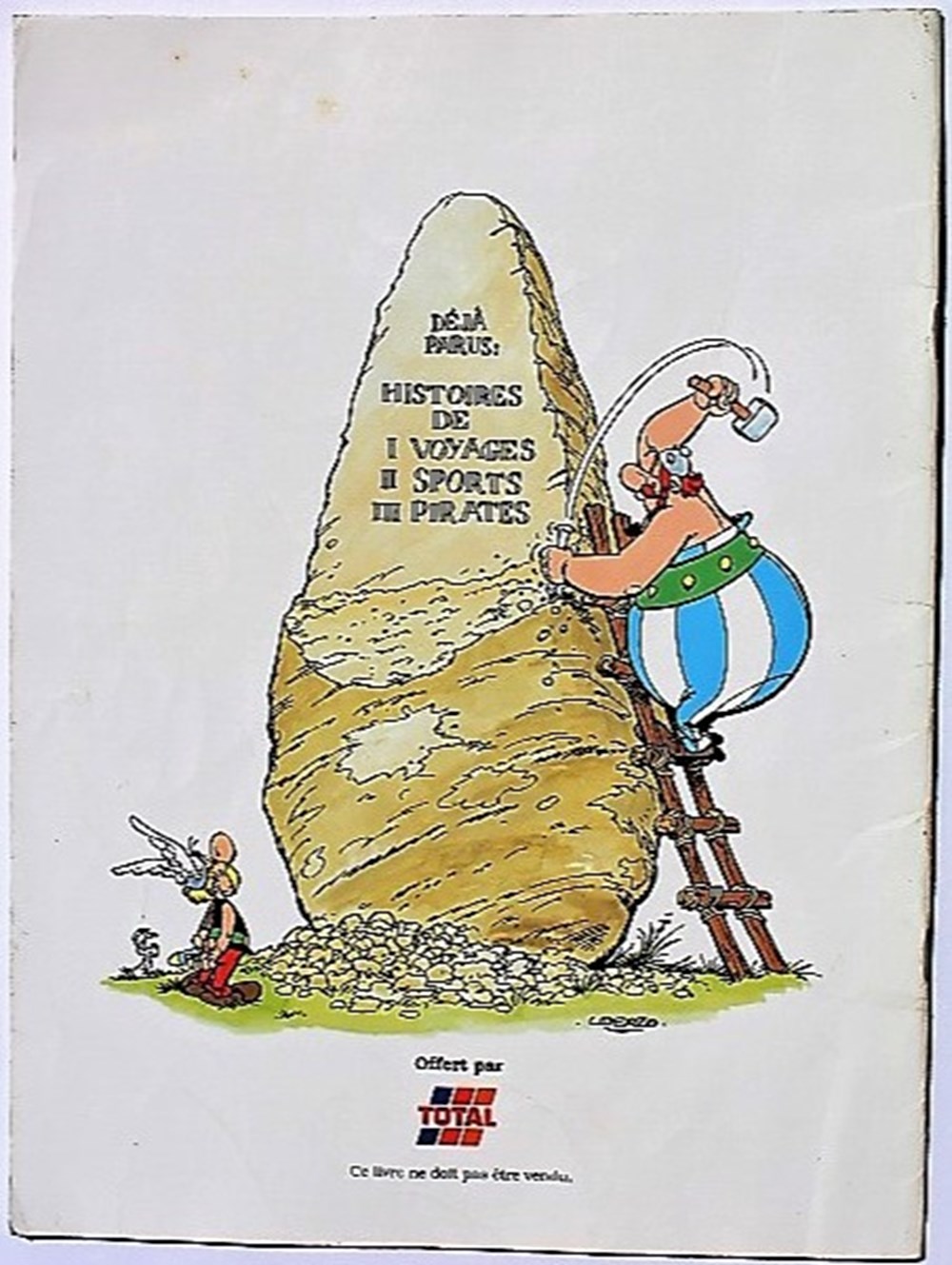 Album Publicitaire - Astérix - HS - Histoires de Pirates - EO Total 1992 livres bd revues bandes dessinees album publicitaire asterix hs histoires de pirates eo total 1992