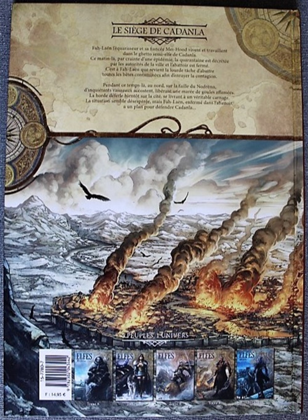 Elfes - 09 - Le siège de Cadanla - EO 2015 livres bd revues bandes dessinees elfes 09 le siege de cadanla eo 2015
