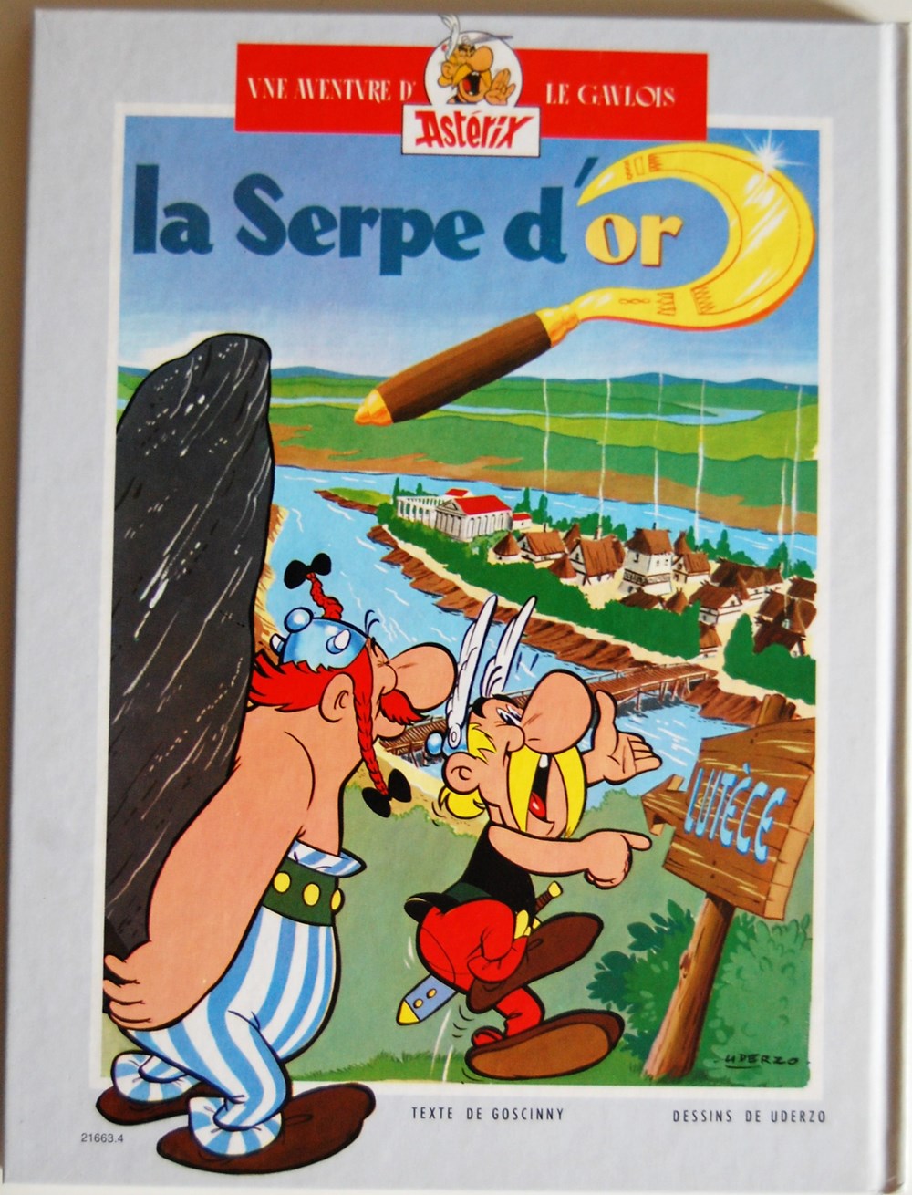 Album Double - Astérix - FL 01 - Astérix le gaulois / La serpe d'or livres bd revues bandes dessinees album double asterix fl 01 asterix le gaulois la serpe or