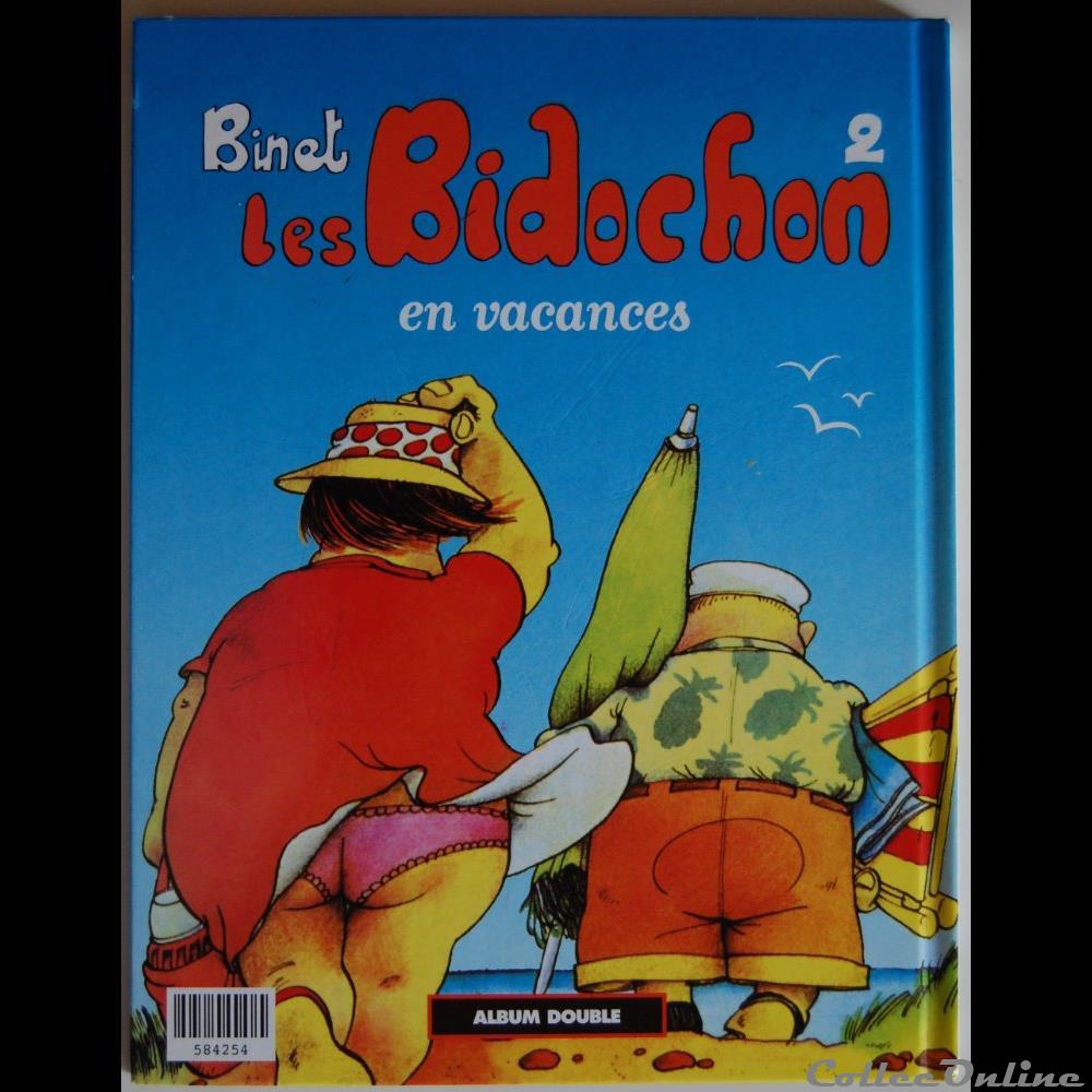 Les Bidochon - FL 01 - Roman d'amour / Les Bidochon en vacances - Rééd. 1990 livres bd revues bandes dessinees les bidochon fl 01 roman amour les bidochon en vacances reed 1990