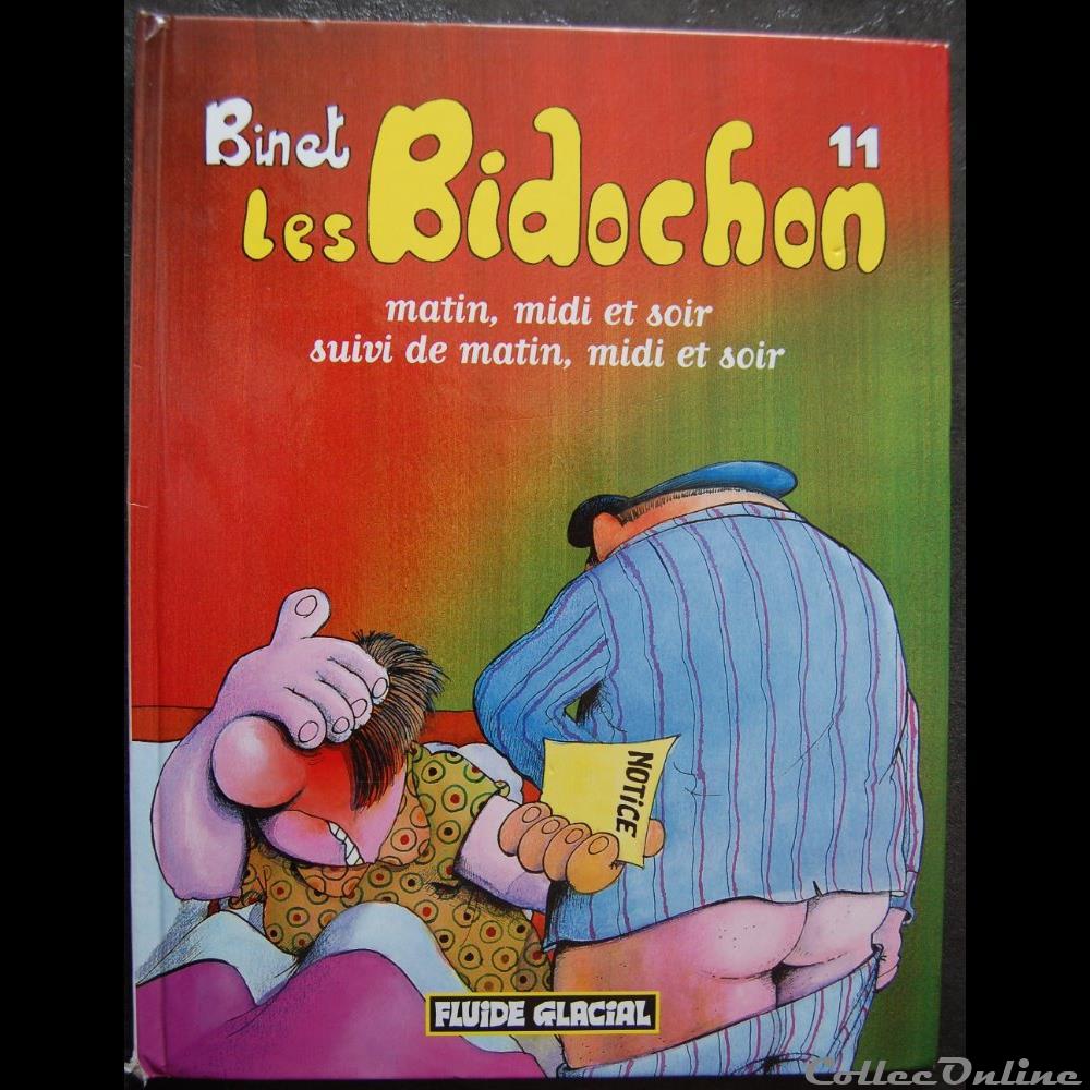 Les Bidochon - 11 - Matin, midi et soir suivi de matin, midi et soir - Rééd. 2004 livres bd revues bandes dessinees les bidochon 11 matin midi et soir suivi de matin midi et soir reed 2004