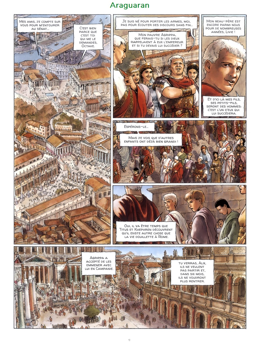 Album - Alix Senator - 01 - Les aigles de sang 8 livres bd revues bandes dessinees album alix senator 01 les aigles de sang