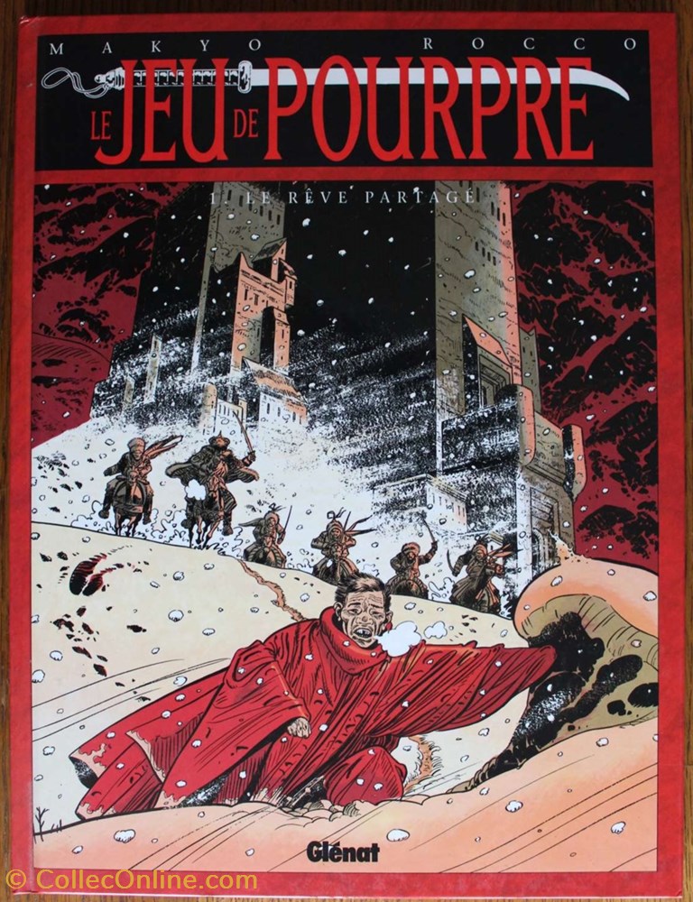 Le jeu de pourpre - 01 - Le rêve partagé - EO 1993 livres bd revues bandes dessinees le jeu de pourpre 01 le reve partage eo 1993