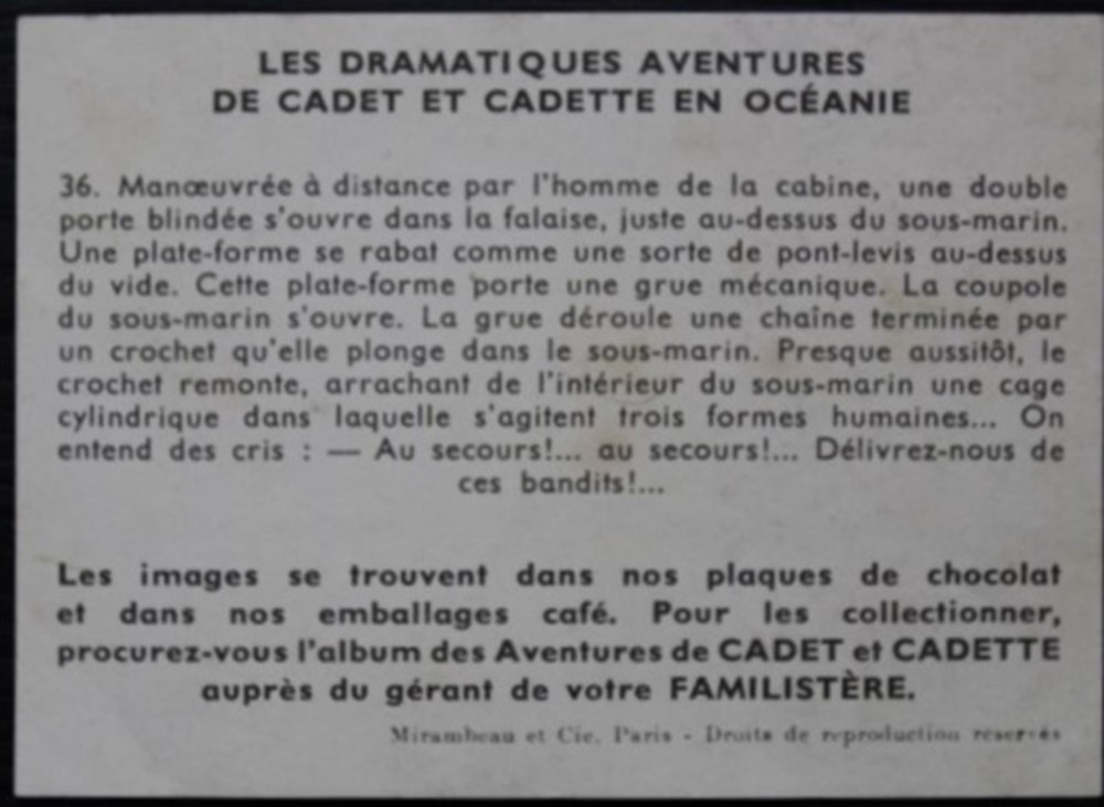 Les dramatiques aventures de Cadet et Cadette en Océanie - Image 36 documents anciens chromos images les dramatiques aventures de cadet et cadette en oceanie image 36