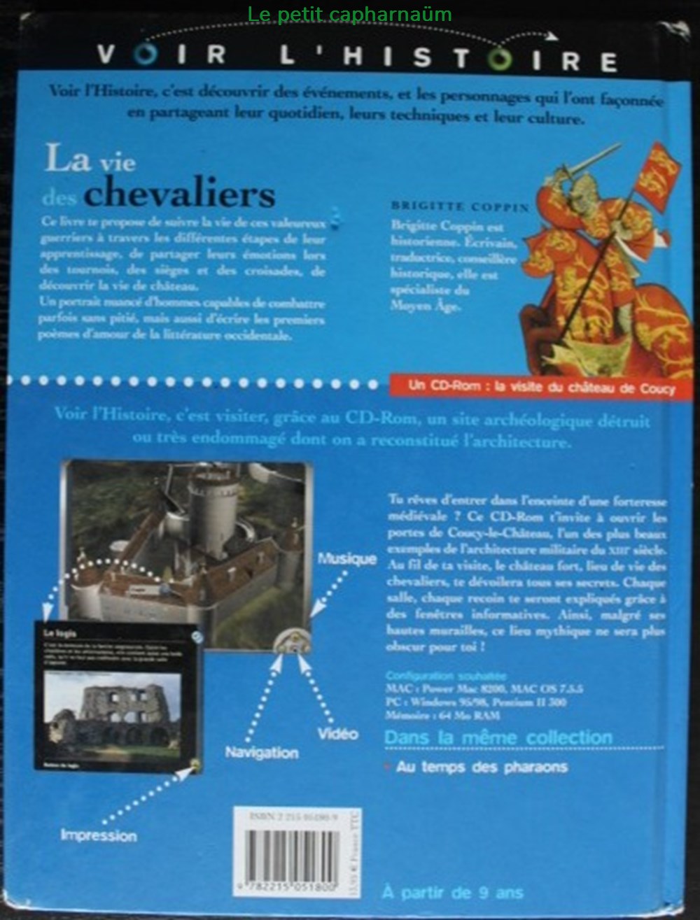Voir l'histoire - 01 - La vie des chevaliers - 2002 livres bd revues voir histoire 01 la vie des chevaliers 2002