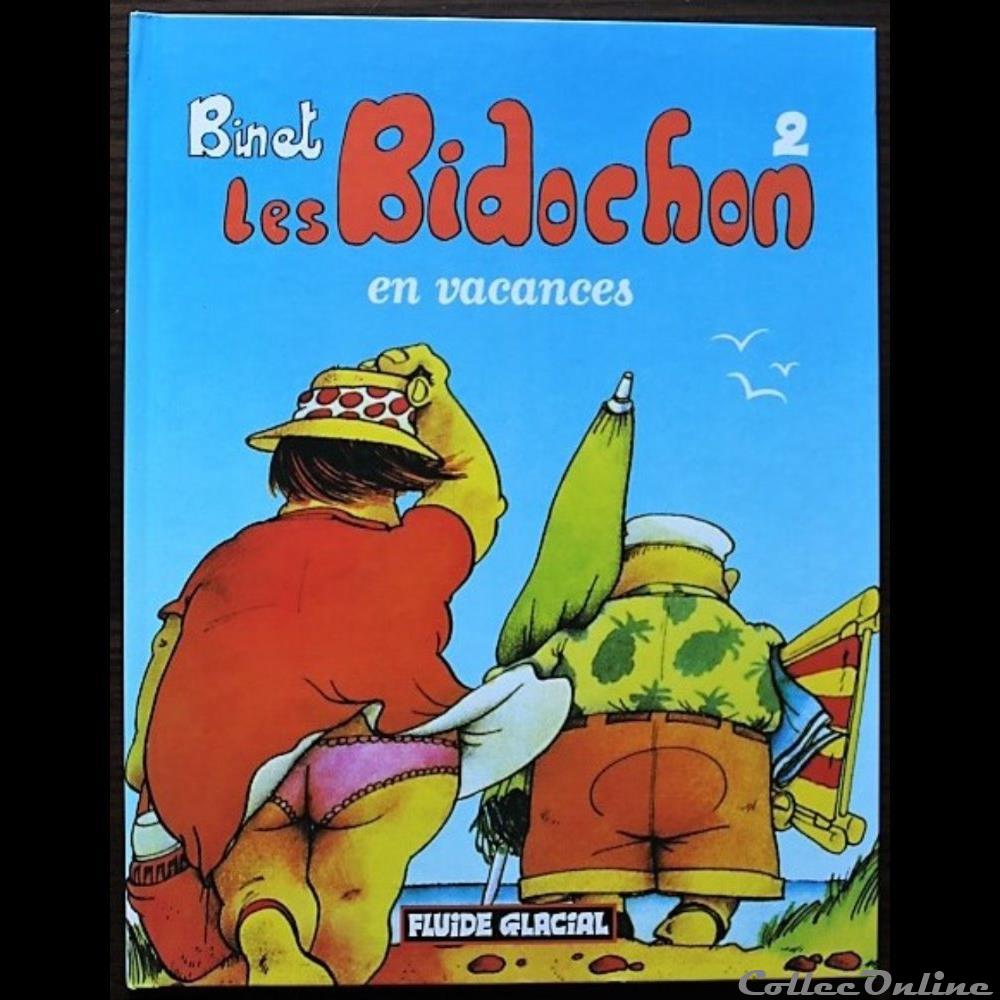 Les Bidochon - 02 - Les Bidochon en vacances - Rééd. 2001 livres bd revues bandes dessinees les bidochon 02 les bidochon en vacances reed 2001