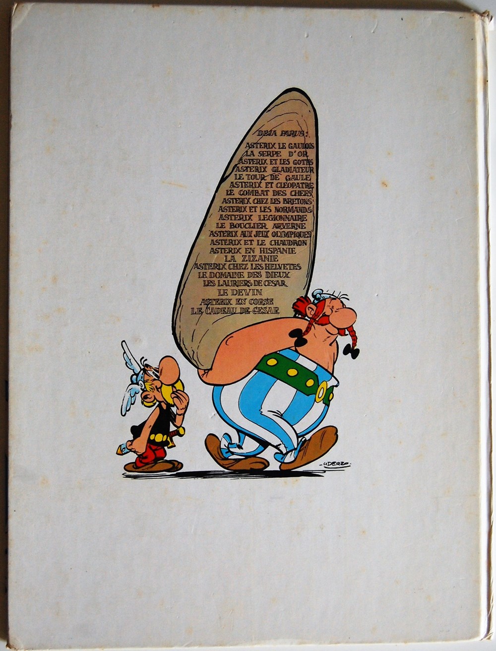 livres bd revues bandes dessinees album asterix 21 le cadeau de cesar eo 1974