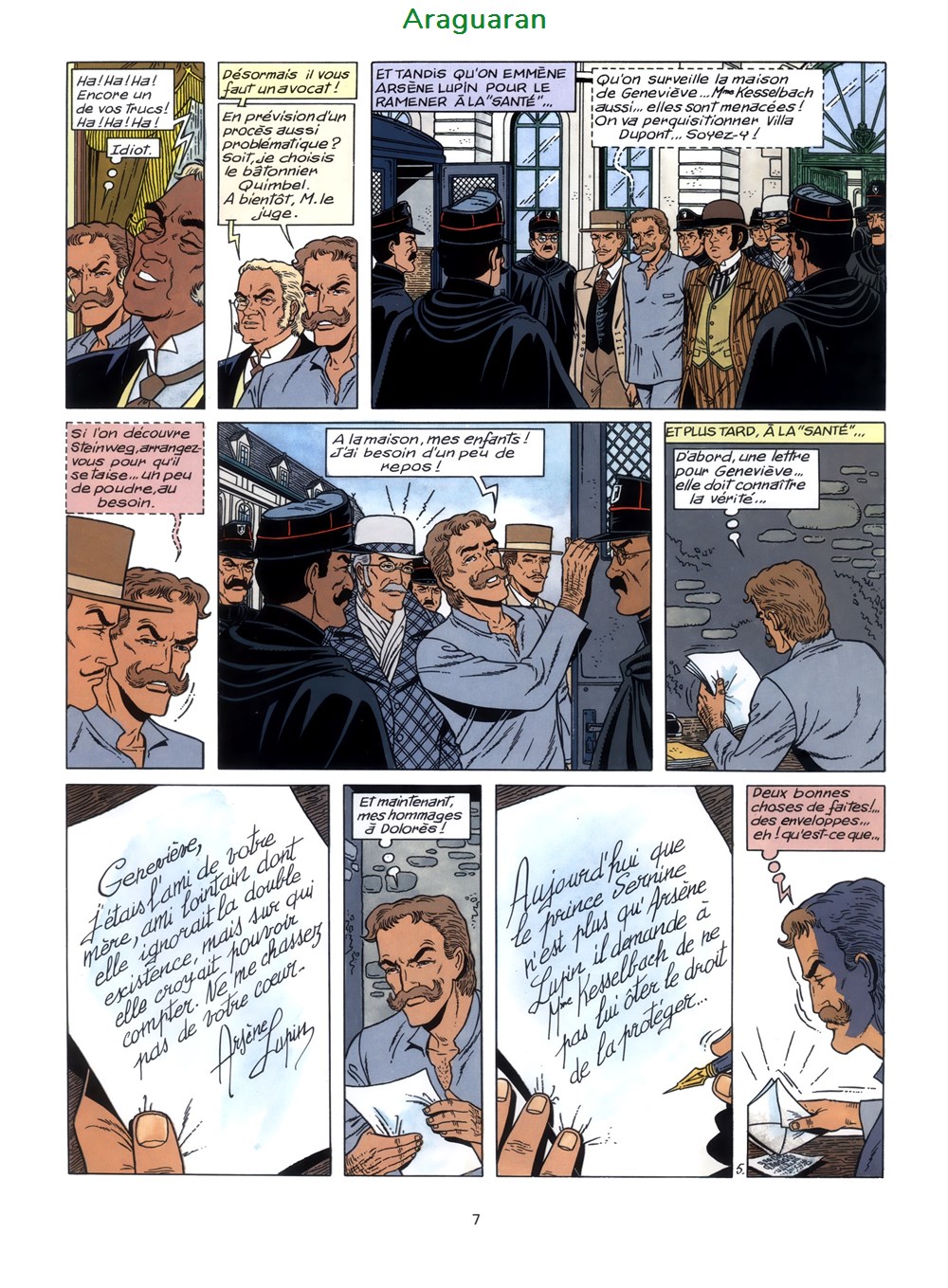 Album - Arsène Lupin - 03 - 813 ; Les trois crimes 6 livres bd revues bandes dessinees album arsene lupin 03 813 les trois crimes