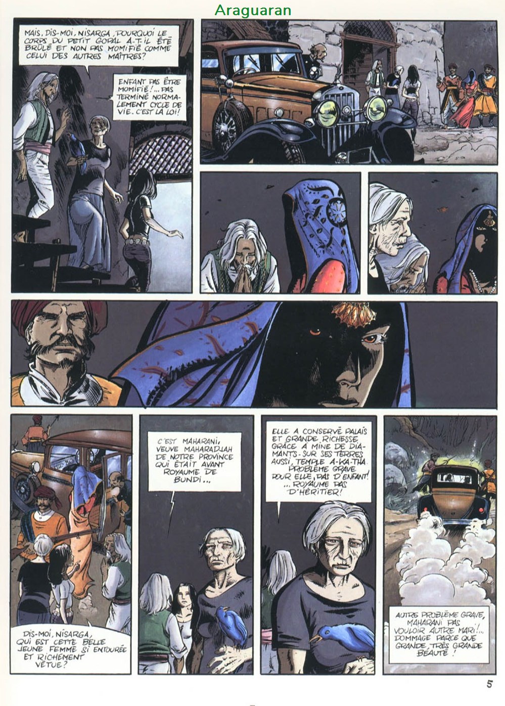 livres bd revues bandes dessinees album balade au bout du monde 08 maharani