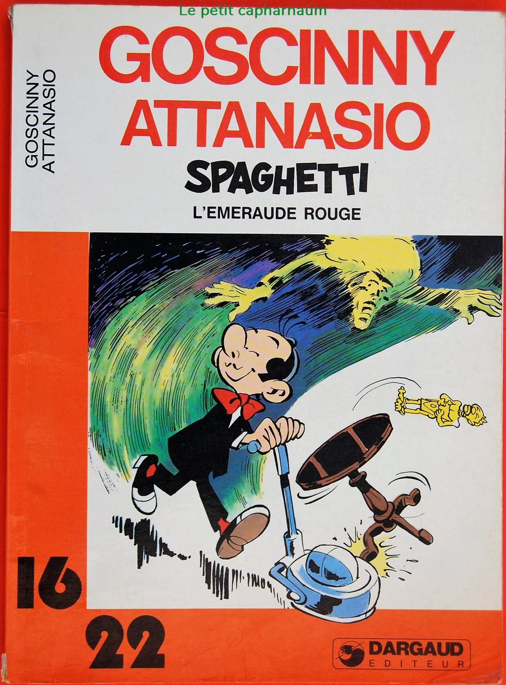Collection 16/22 - 098 - Spaghetti - L'émeraude rouge - Rééd. 1981 livres bd revues bandes dessinees collection 16 22 098 spaghetti emeraude rouge reed 1981