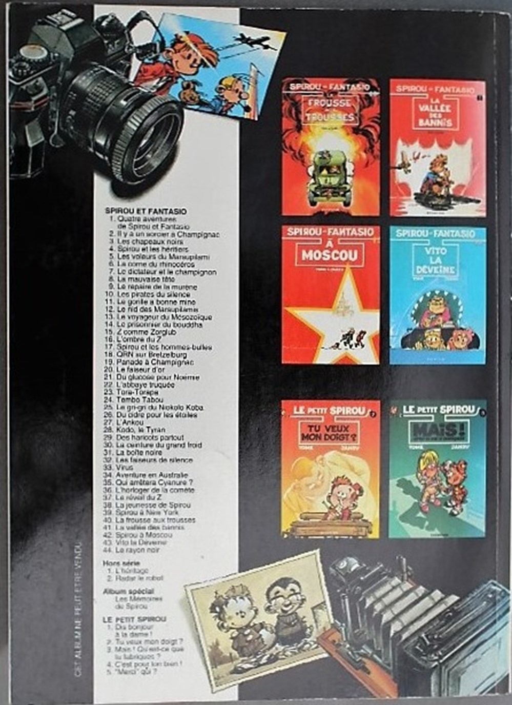 livres bd revues bandes dessinees spirou et fantasio 42 spirou et fantasio a moscou reed publicitaire fina 1994